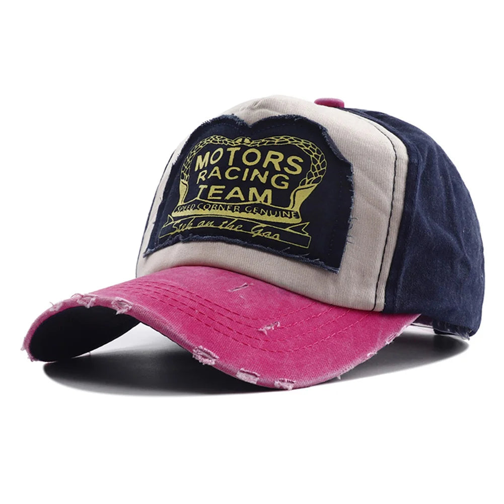 Casual Letter Print 5 Panel Baseball Cap
