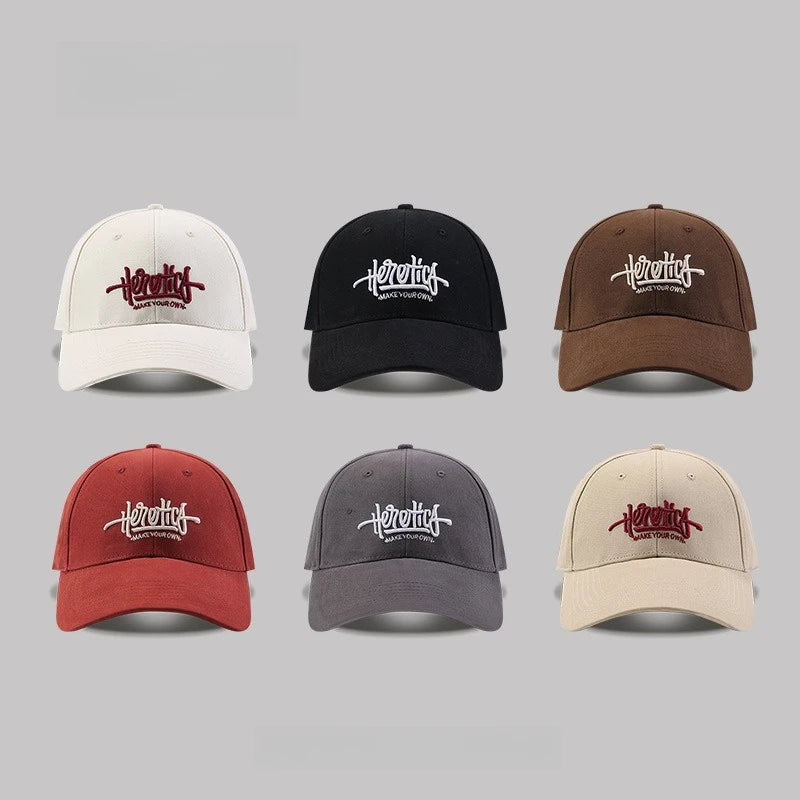 Men Women Vintage Embroidery Baseball Cap