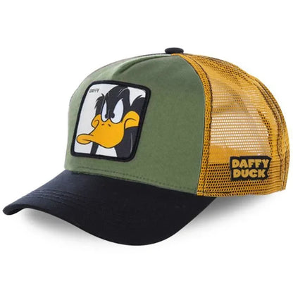 High Quality Brand Anime Cartoon Snapback Cotton Baseball Cap Men Women