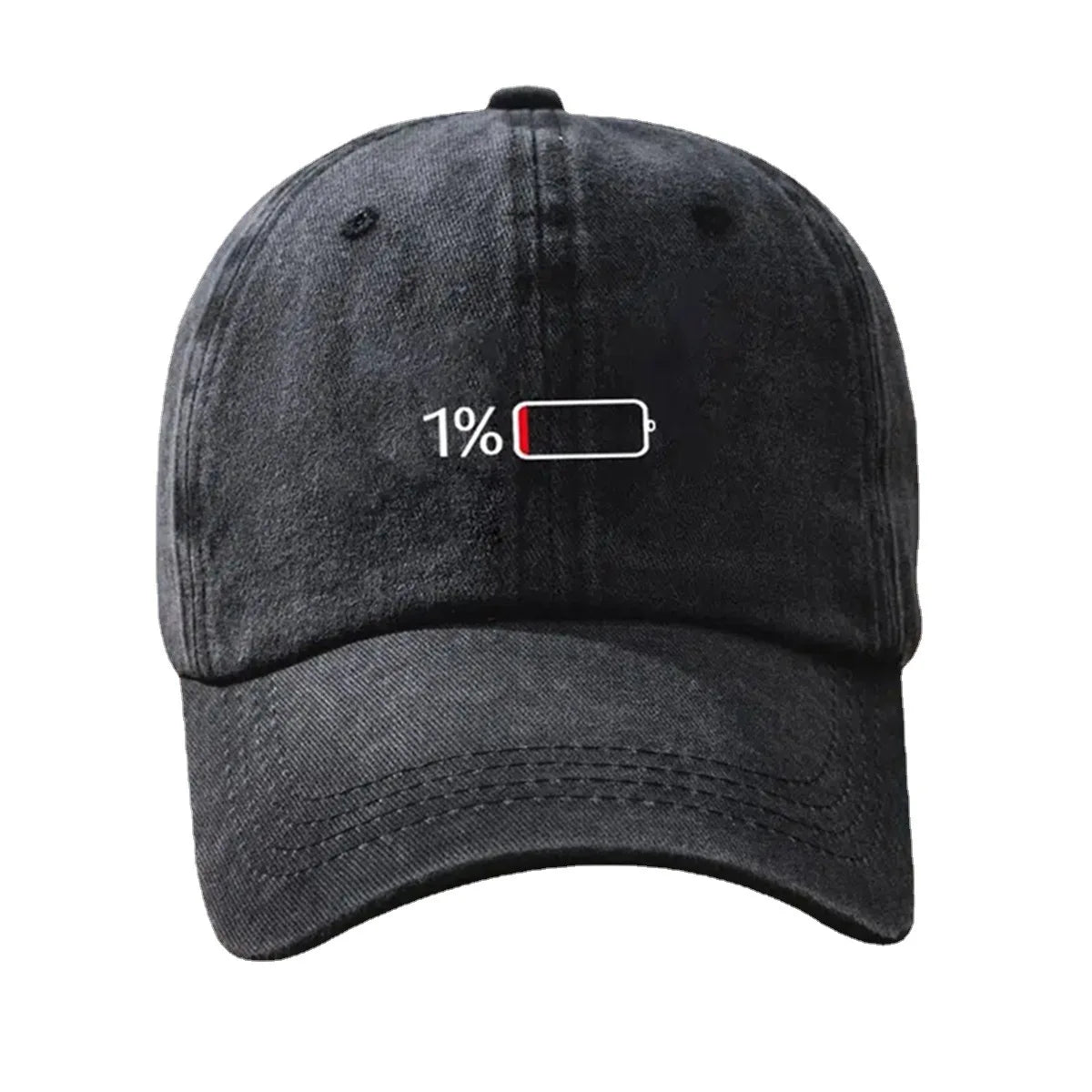 Unisex Adults Baseball Cap Low Battery Printing For Women And Men