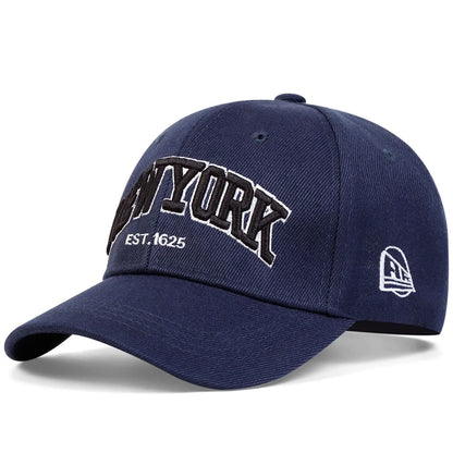 Unisex New York Letter Embroidery Baseball Caps Spring and Autumn