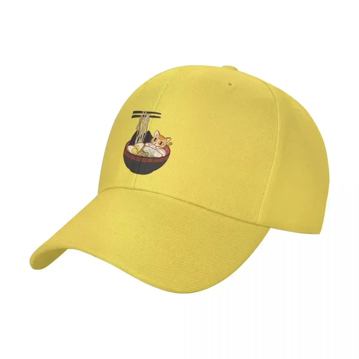 Cat Ramen Baseball Cap summer hat Hat Man