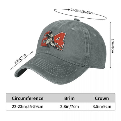 24 - Say Hey Kid Fashion Baseball Cap