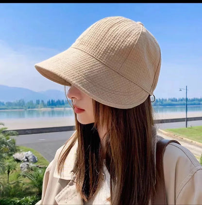 Ruth's Waffle Fisherman Hat Women Summer Fashion Sun Cap