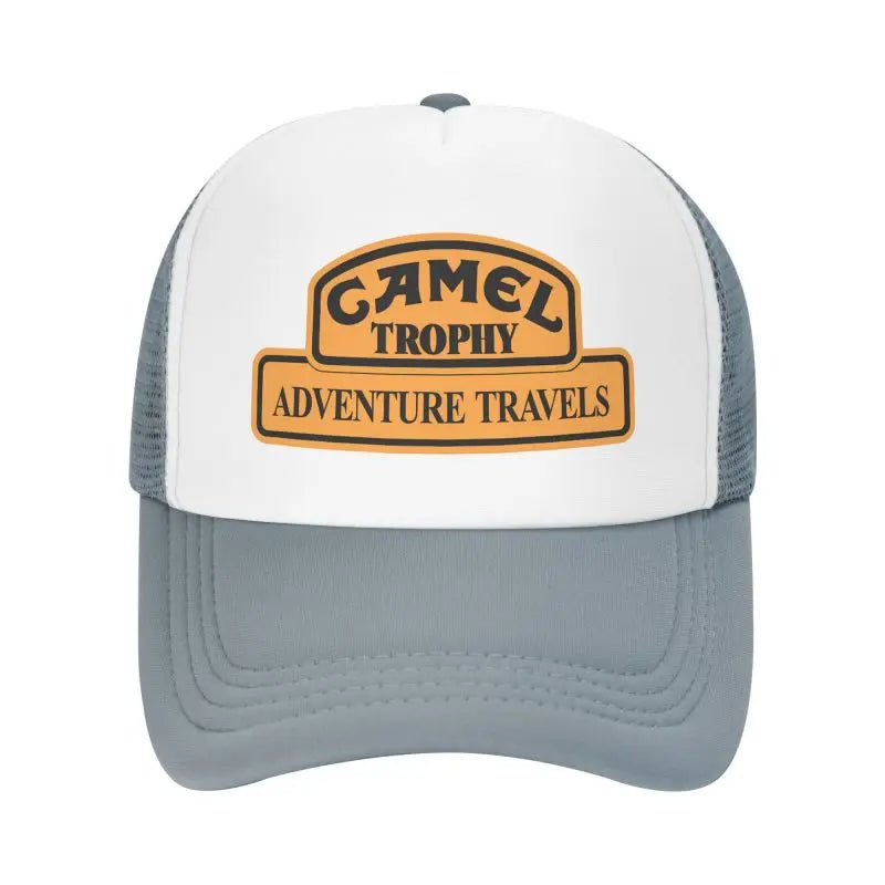Camel Trophy Racing Print Mesh Baseball Cap Unisex Summer