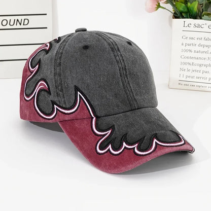 Retro Distressed Baseball Cap