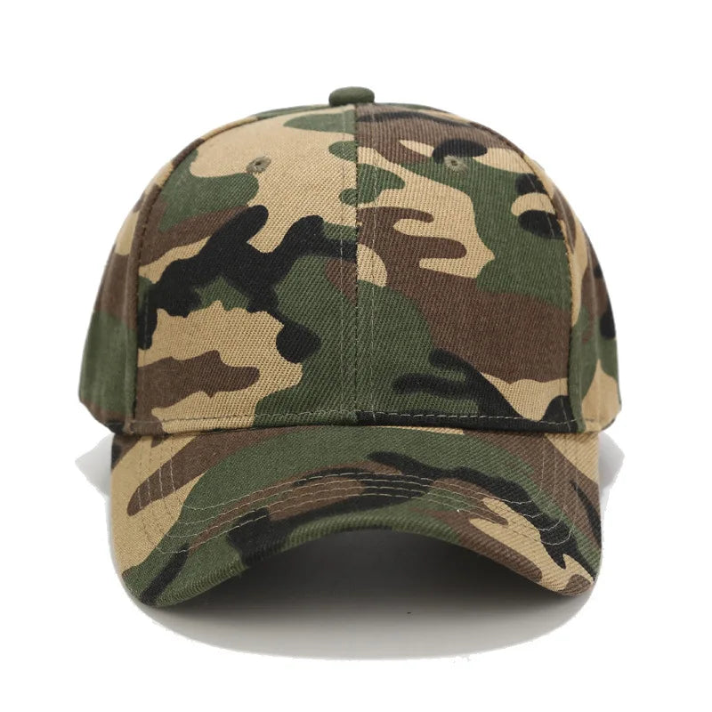 Summer Camouflage Baseball Cap Spring Autumn Travel Outdoor