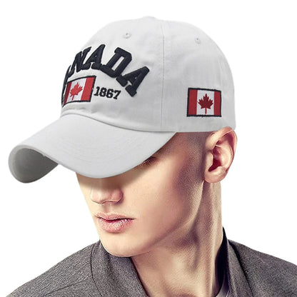 Canada Baseball Cap Maple Leaf Baseball Hat