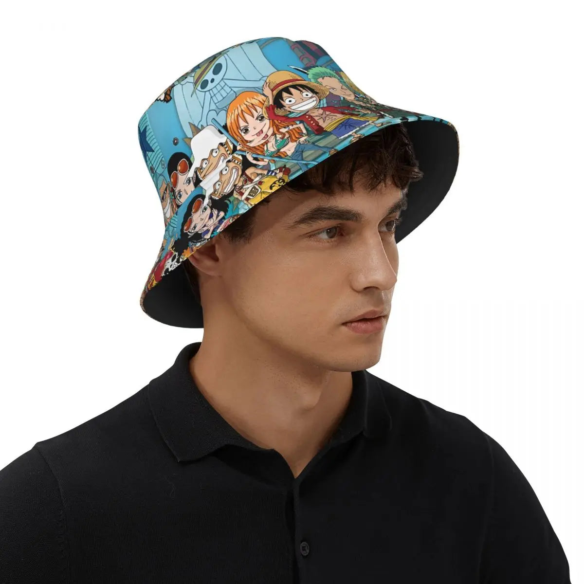 Women Men Bucket Hat One Piece Journey To The Final Island Spring