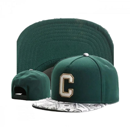 High Quality C Embroidery Cap Snapback Cap for Men Women