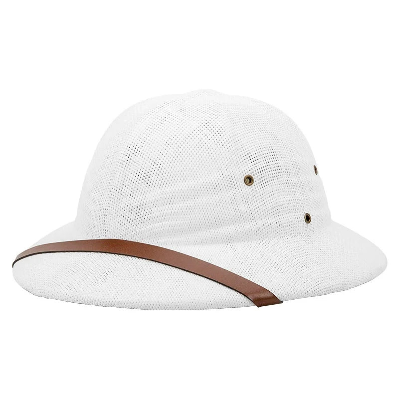 Summer Helmet Straw Hat Outdoor Men's And Women's Travel Personalized Hat