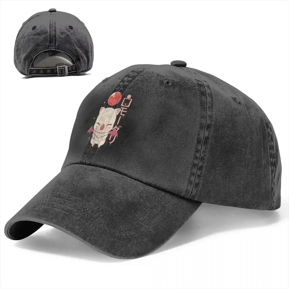 Moogle Kupo Baseball Cap Men Cowboy Hats Women