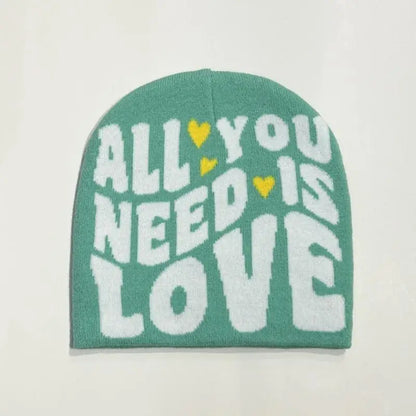 Hip Hop Photo Props Knitted Winter Hat Streetwear Costume Props Skull Cap