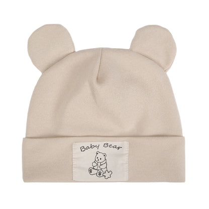 Cute Bear Ear Baby Turban Hats For Newborn Boys Girls