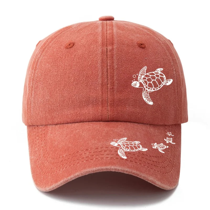 A Stylish Printed Baseball Cap For Both Men And Women