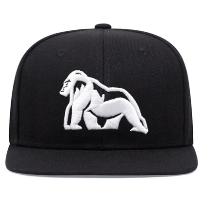 Baseball Hat Gorilla Embroidery Street Hip Hop Hat