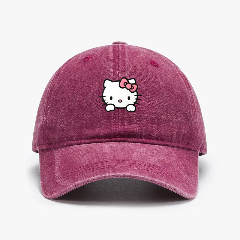 Sanrio Hello Kitty Print Baseball Cap