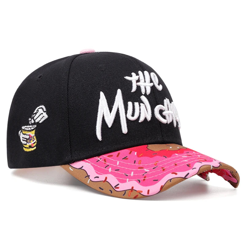 Fastball CAP Letter Embroidery Watermelon Printing Hip-hop Hats Outdoor