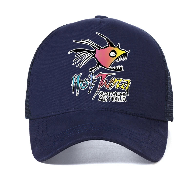 Men's Tuna Surfing Graphic Baseball Cap Summer