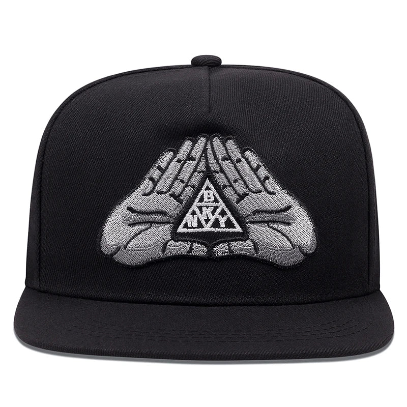 New Fashion Hip Hop Palm Embroidery Baseball Cap