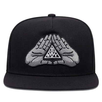 New Fashion Hip Hop Palm Embroidery Baseball Cap
