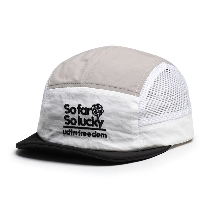 Breathable Mesh 5-Panel Camp Hat