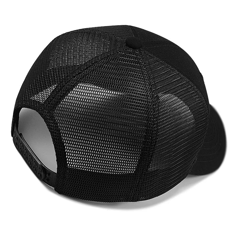 Big Head Man Plus Size Baseball Cap Summer Cotton Mesh