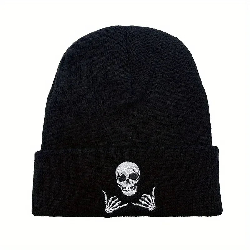 Winter New Men's Knitted Hat Fashion Versatile Hoodie Women's Outdoor