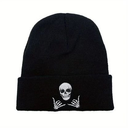 Winter New Men's Knitted Hat Fashion Versatile Hoodie Women's Outdoor