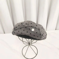 Polka Dots Gray