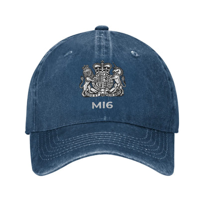 MI6 Spy Secret Intelligence Service Men Women Baseball Caps