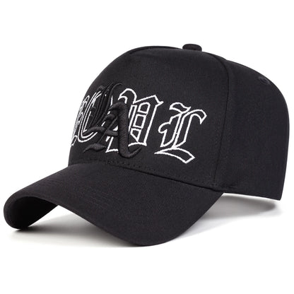 Unisex Gothic LA Embroidery Baseball Caps Spring Autumn