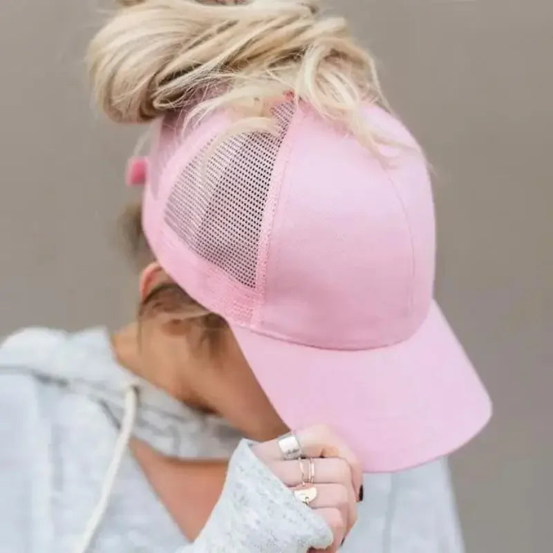 Summer Mesh Baseball Caps for Women Men