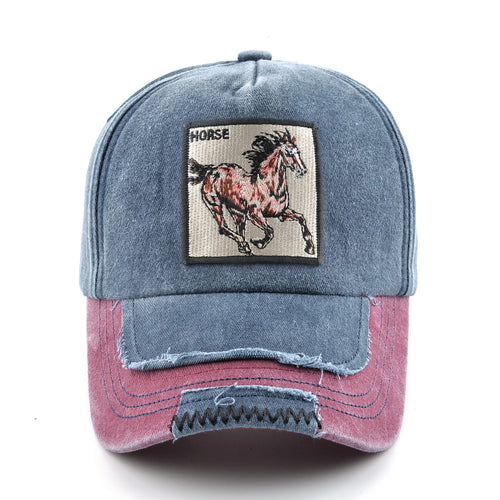 Vintage Denim Baseball Cap