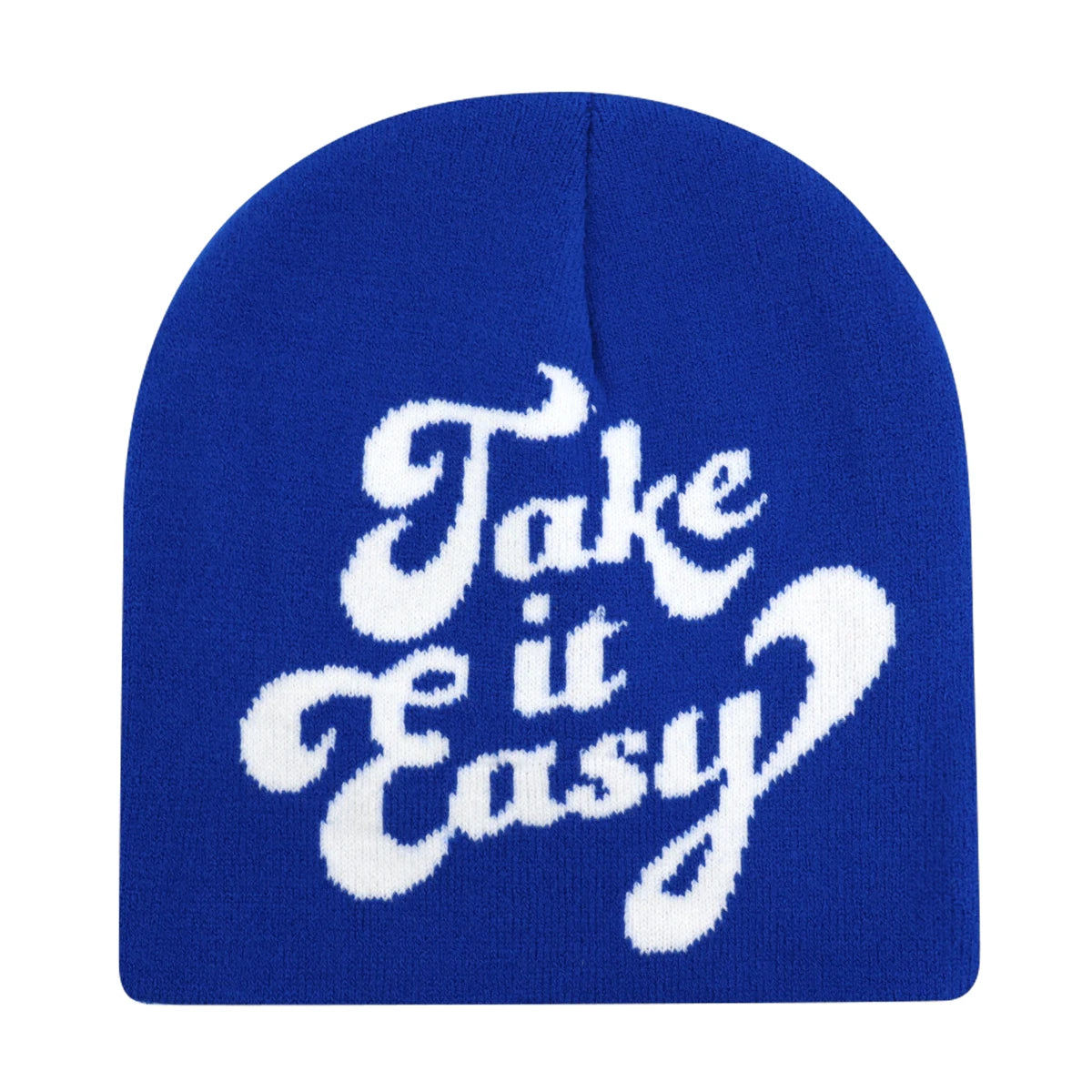 Y2k Letter Butter Knit Hats Skullies Beanies Autumn Winter Warm Hat