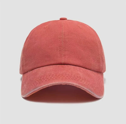 Water Washed Old Duckbill Cap, Spring and Summer Soft Top