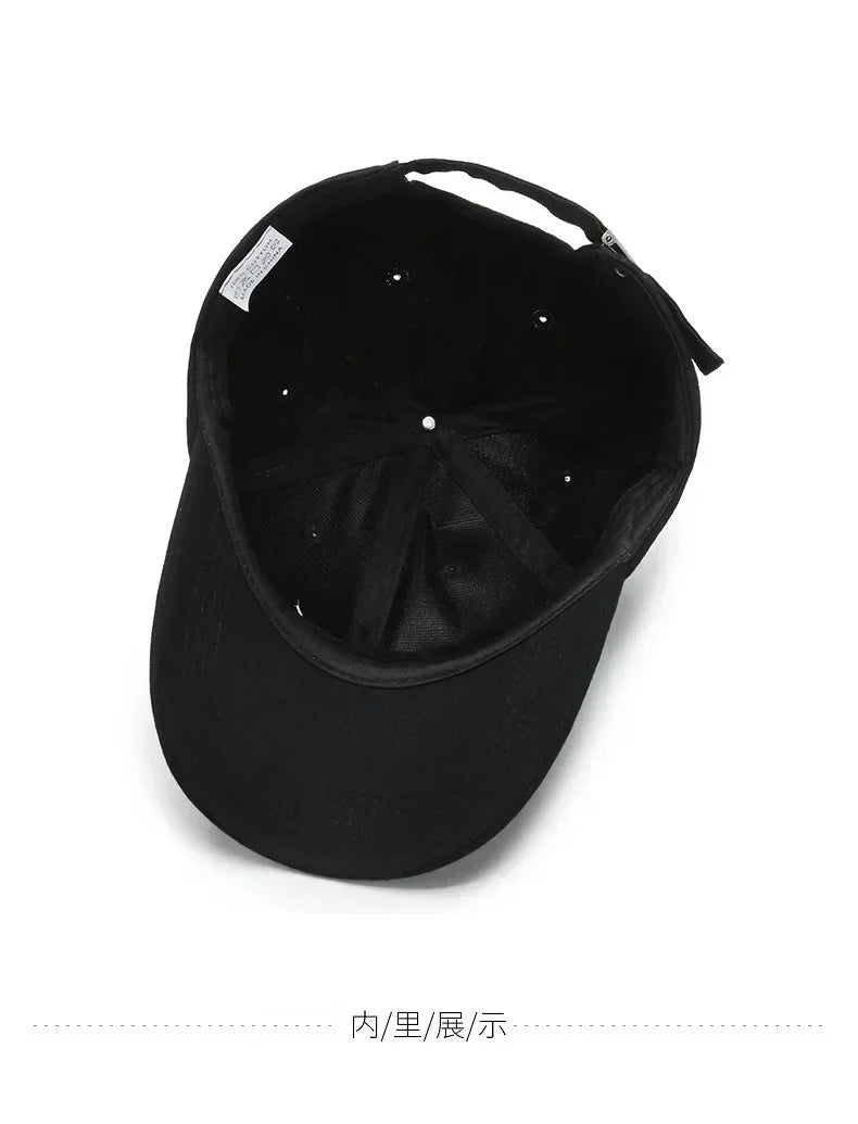 New Simple Corrugated Outdoor Sports Baseball Cap Polyester Cap New Cap Embroidery Hat