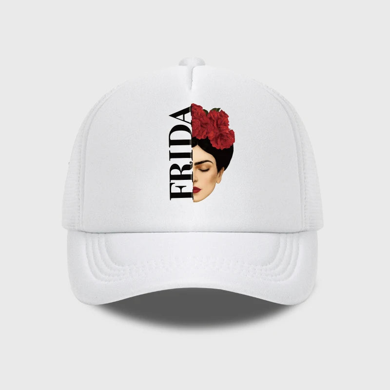 Erida Sponge Mesh Cap – Unisex Cap for Art Enthusiasts: Casual, Breathable Mesh Sun Hat
