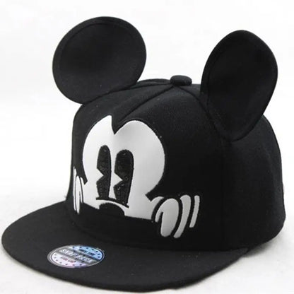Children's Mickey Mouse Cap Cartoon Lovely Snapback Cap For Kids Girls Boys