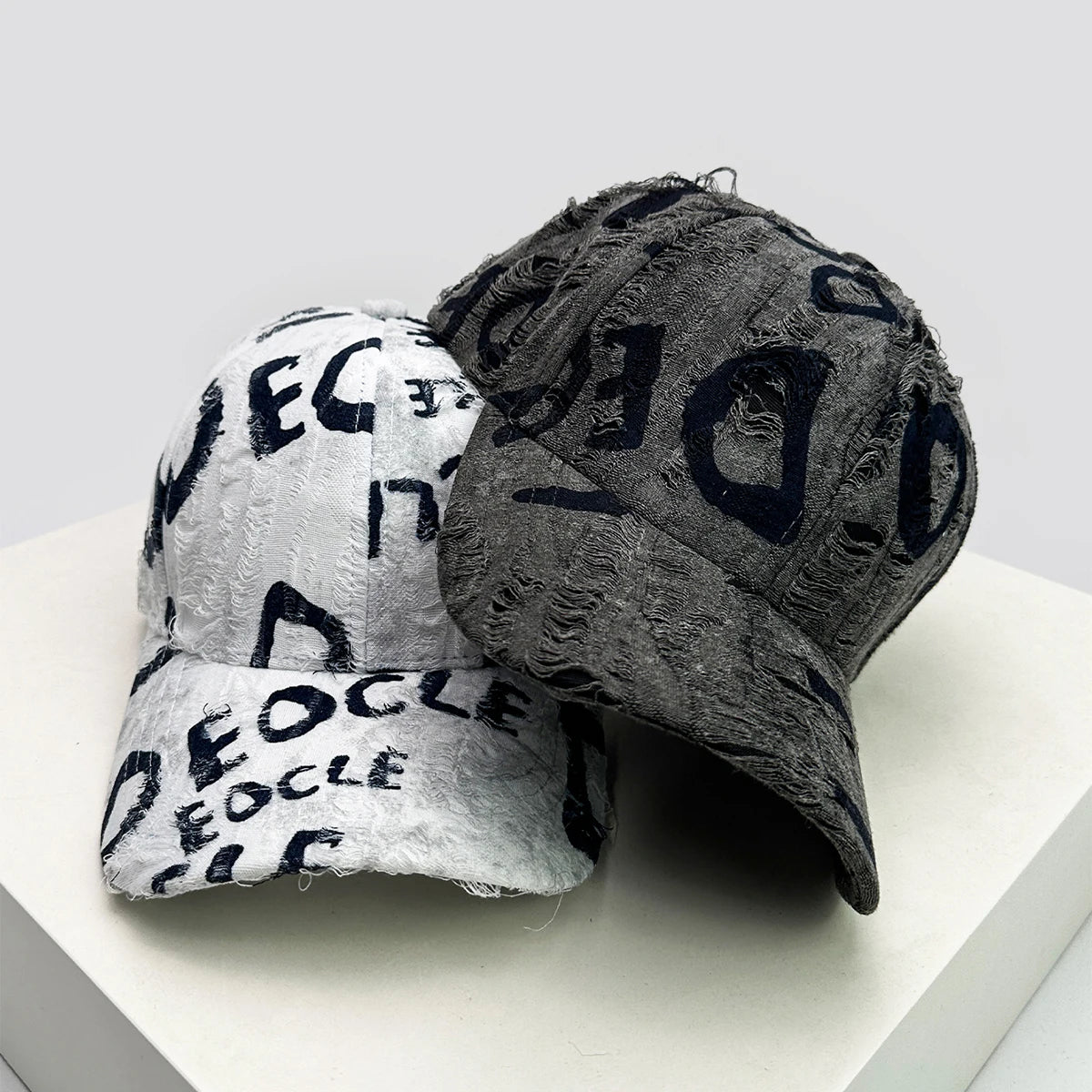 Unisex American Vintage Letter Personal Baseball Hats