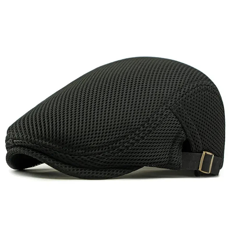 Spring And Summer Polyester Print Newsboy Caps