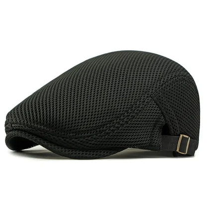 Spring And Summer Polyester Print Newsboy Caps