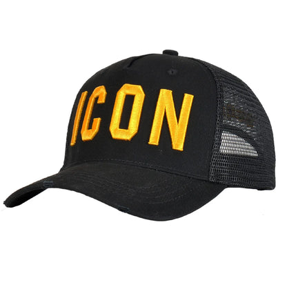 Mesh Summer Baseball Cap For Men Women Embroidery ICON Letters Dad Hat