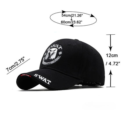 Eagle Baseball Cap Men's Embroidered Eagle Pattern Cap