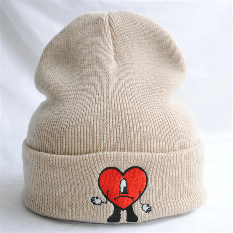 Cotton Embroidered Bad Bunny Fisherman Hat