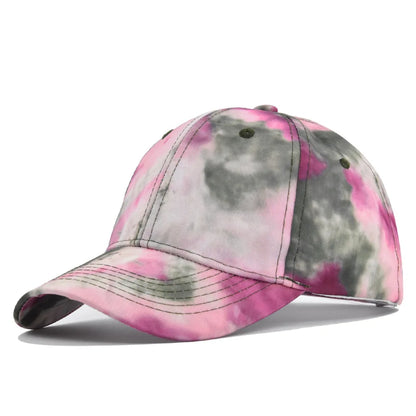 Unisex Spring Summer Dyed Baseball Cap