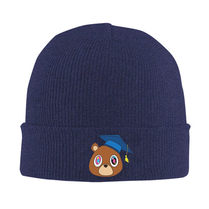 Kanye West Dropout Bear Chicago Vintage Graduation Knitted Hats