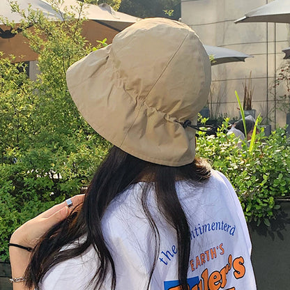 Outdoor Trendy Fisherman Hat Sun Protection Mountaineering Bucket Caps