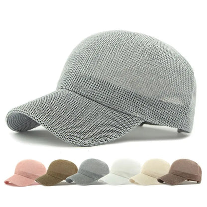 Fashion Adjustable Summer Sun Hats Breathable UV Protection Baseball Hats
