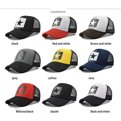 Fashion Spring Baseball Cap Mesh Hats Hip Hop Caps Cool Men Caps Female